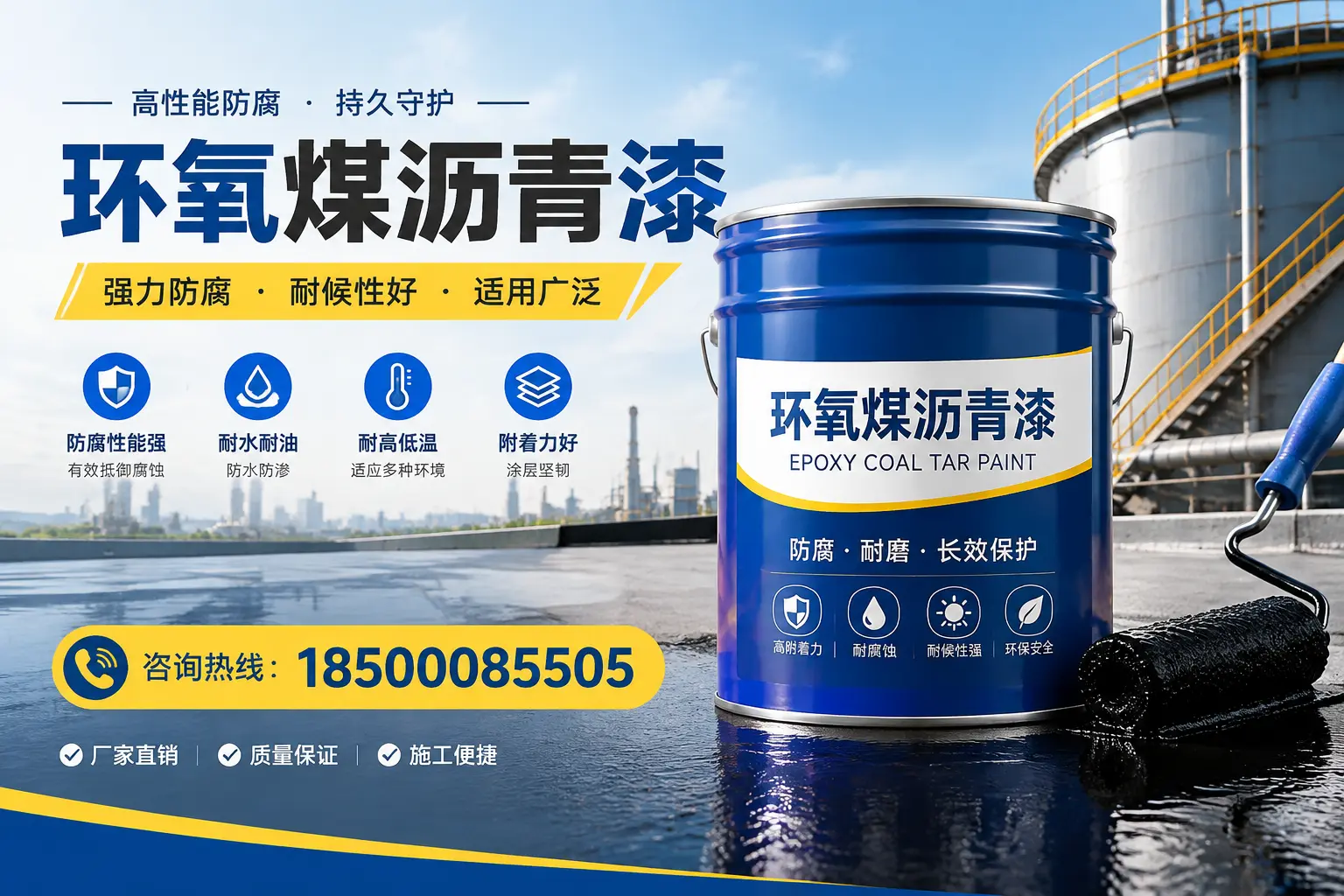 环氧煤沥青漆的储存与运输注意事项，临高企业须知